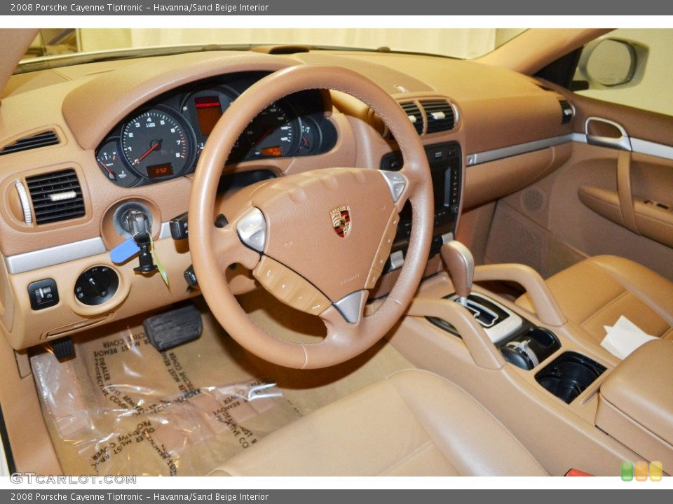 Havanna/Sand Beige Interior Dashboard for the 2008 Porsche Cayenne Tiptronic #81523781