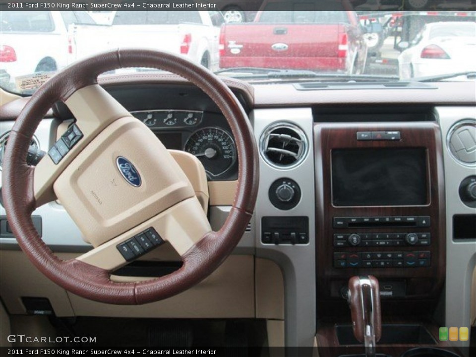 Chaparral Leather Interior Dashboard for the 2011 Ford F150 King Ranch SuperCrew 4x4 #81523949