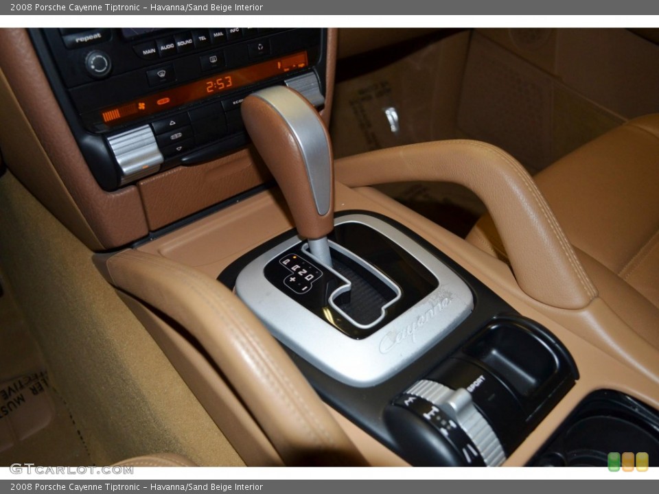Havanna/Sand Beige Interior Transmission for the 2008 Porsche Cayenne Tiptronic #81524120