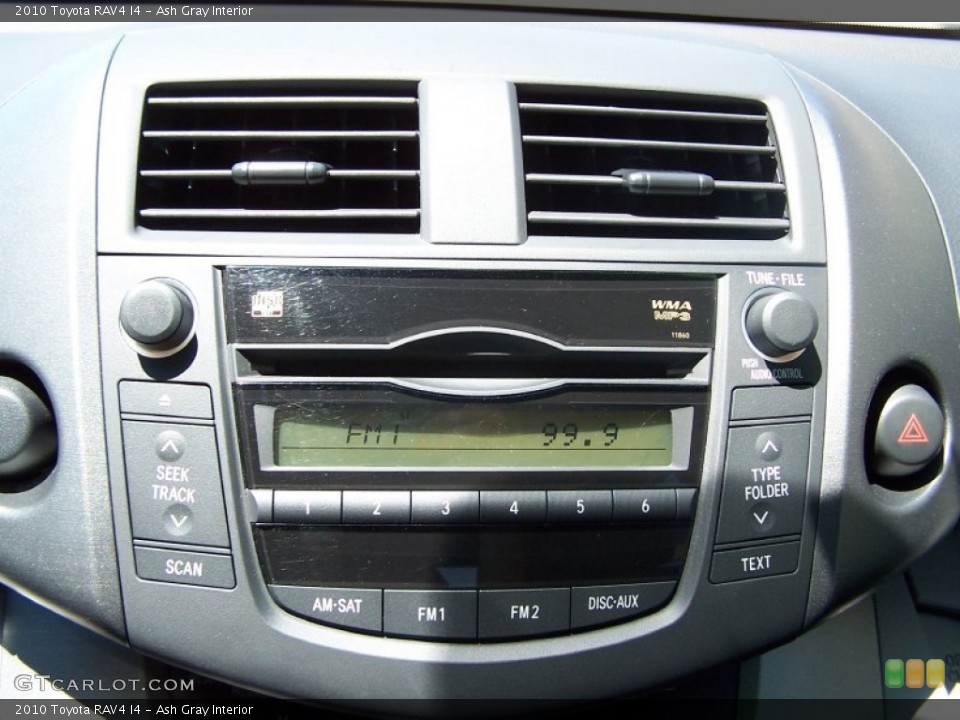 Ash Gray Interior Audio System for the 2010 Toyota RAV4 I4 #81526178