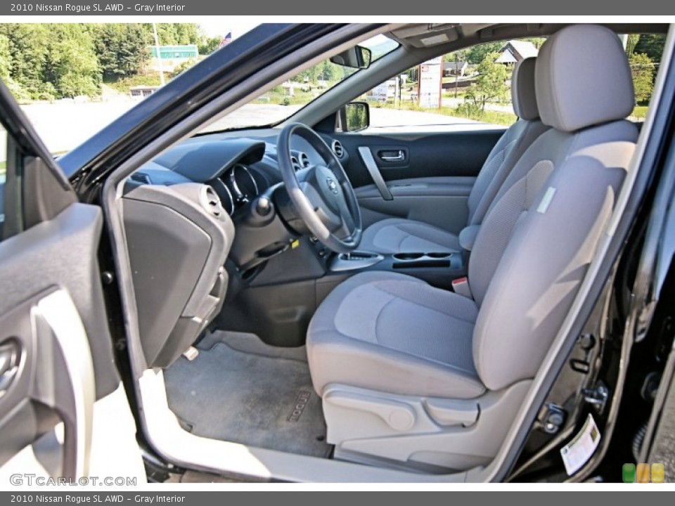 Gray Interior Photo for the 2010 Nissan Rogue SL AWD #81526682