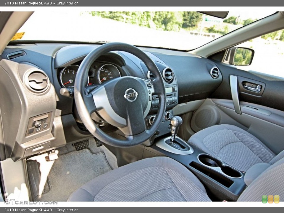 Gray Interior Dashboard for the 2010 Nissan Rogue SL AWD #81526703