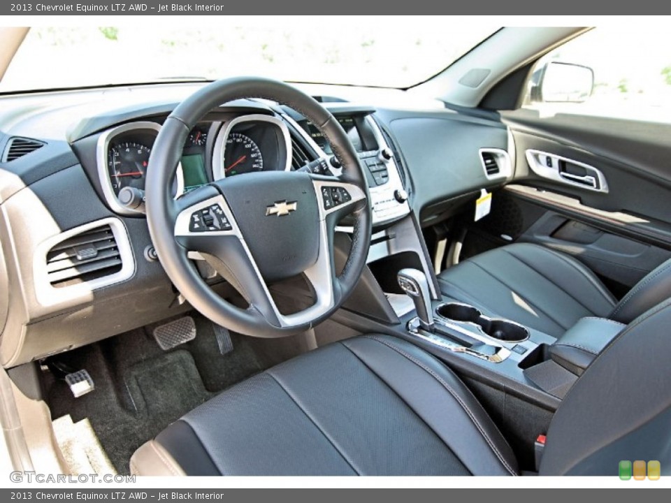 Jet Black Interior Prime Interior for the 2013 Chevrolet Equinox LTZ AWD #81528204