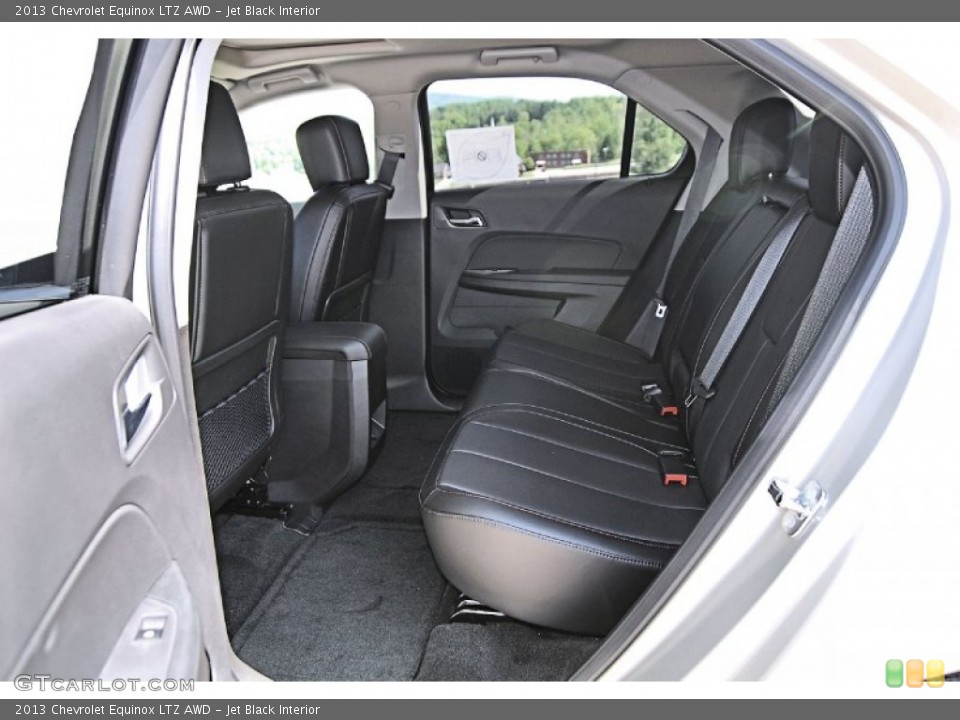 Jet Black Interior Rear Seat for the 2013 Chevrolet Equinox LTZ AWD #81528424