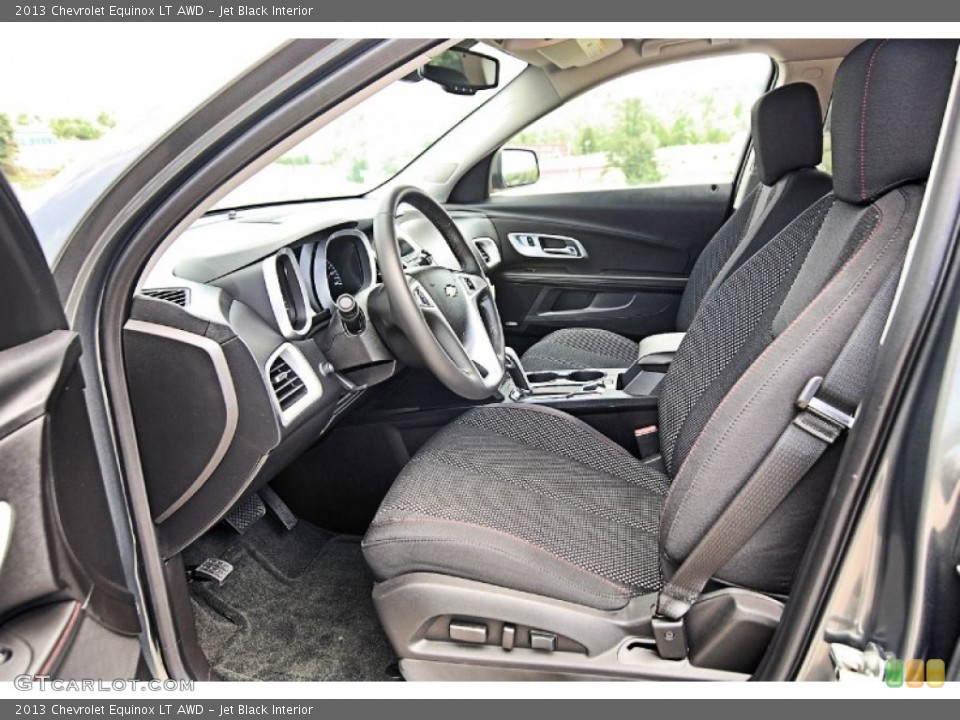 Jet Black Interior Photo for the 2013 Chevrolet Equinox LT AWD #81528939