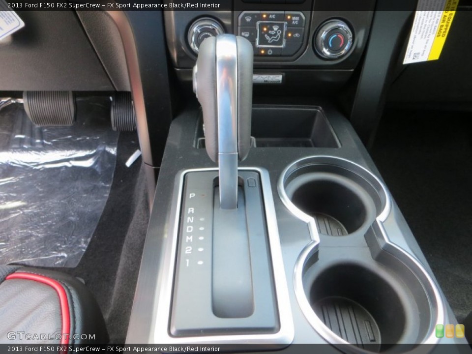 FX Sport Appearance Black/Red Interior Transmission for the 2013 Ford F150 FX2 SuperCrew #81529202