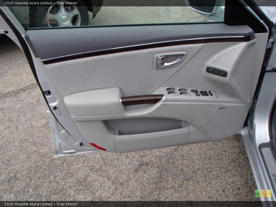 Gray Interior Door Panel for the 2010 Hyundai Azera Limited #81529481