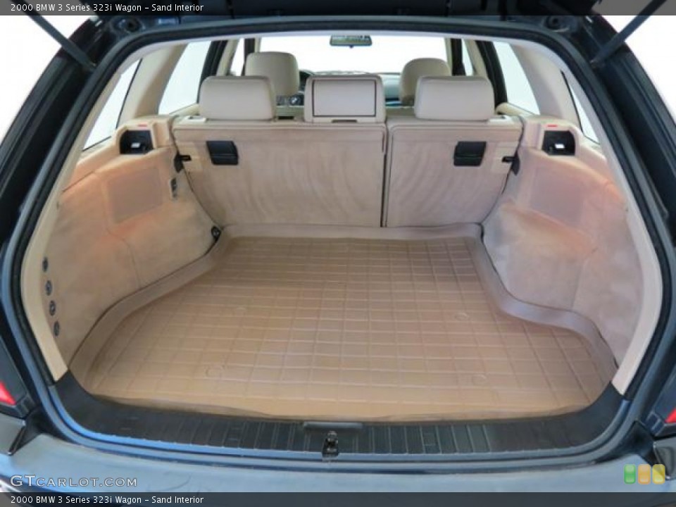 Sand Interior Trunk for the 2000 BMW 3 Series 323i Wagon #81530039