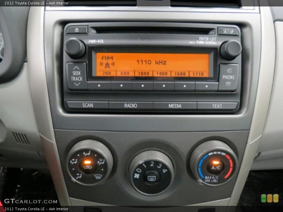 Ash Interior Controls for the 2012 Toyota Corolla LE #81530444