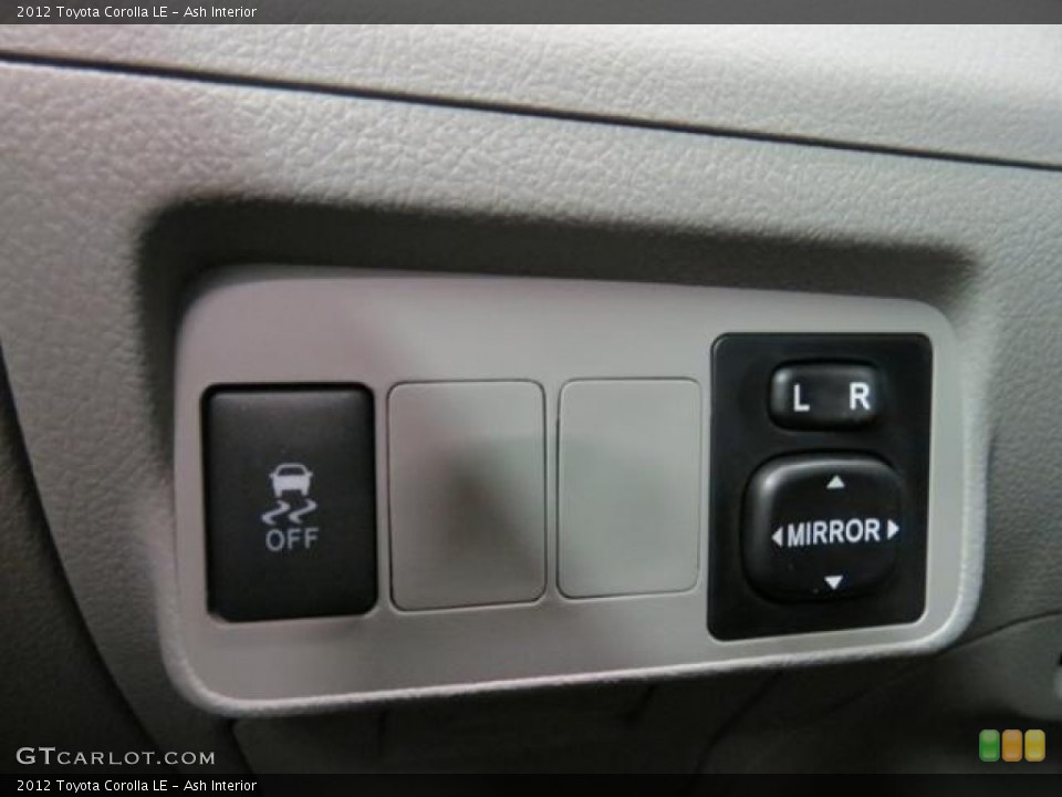 Ash Interior Controls for the 2012 Toyota Corolla LE #81530599