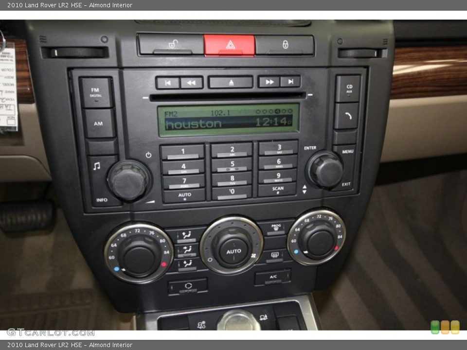 Almond Interior Controls for the 2010 Land Rover LR2 HSE #81531207