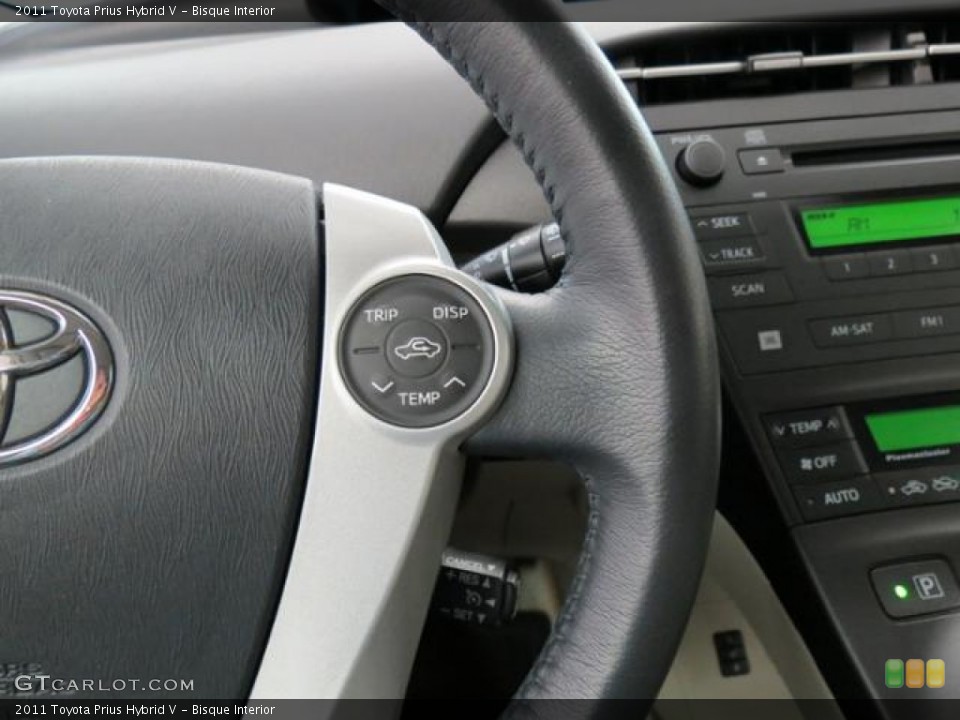 Bisque Interior Controls for the 2011 Toyota Prius Hybrid V #81531941