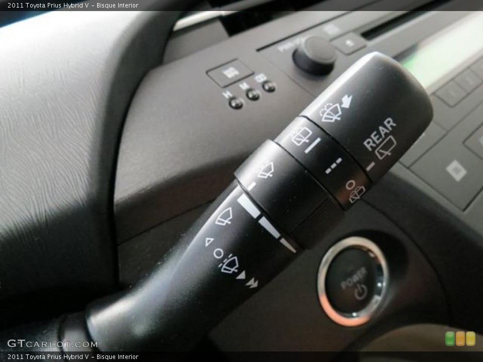 Bisque Interior Controls for the 2011 Toyota Prius Hybrid V #81531980