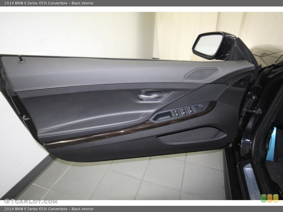 Black Interior Door Panel for the 2014 BMW 6 Series 650i Convertible #81532031