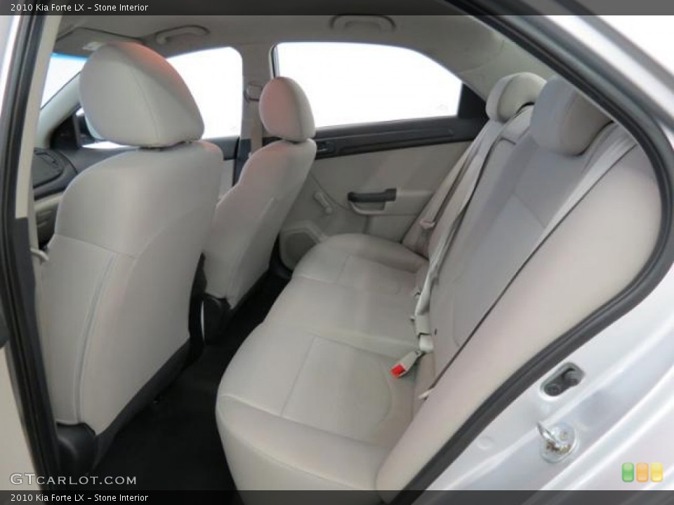 Stone Interior Rear Seat for the 2010 Kia Forte LX #81532312