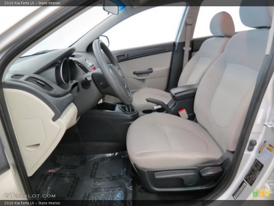 Stone Interior Front Seat for the 2010 Kia Forte LX #81532337