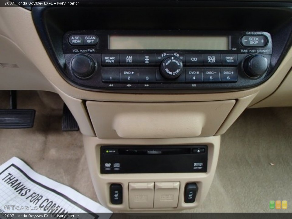 Ivory Interior Controls for the 2007 Honda Odyssey EX-L #81532502