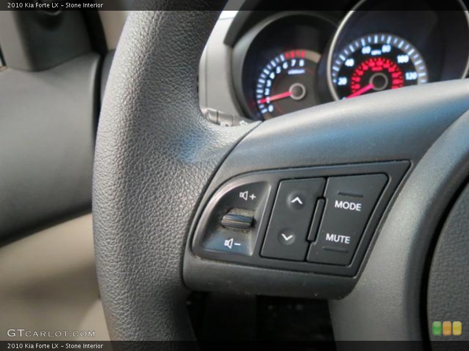 Stone Interior Controls for the 2010 Kia Forte LX #81532586