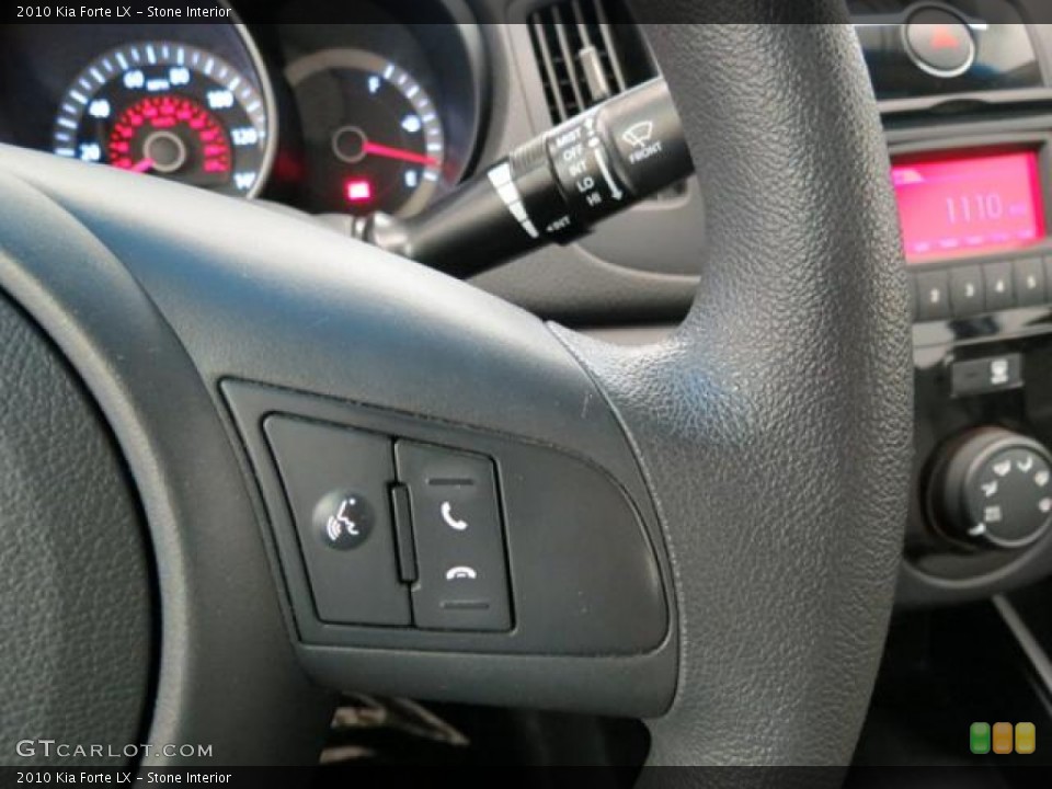 Stone Interior Controls for the 2010 Kia Forte LX #81532607