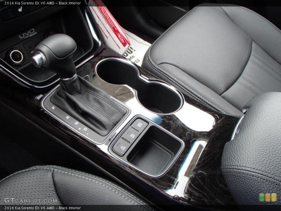 Black Interior Transmission for the 2014 Kia Sorento EX V6 AWD #81532679