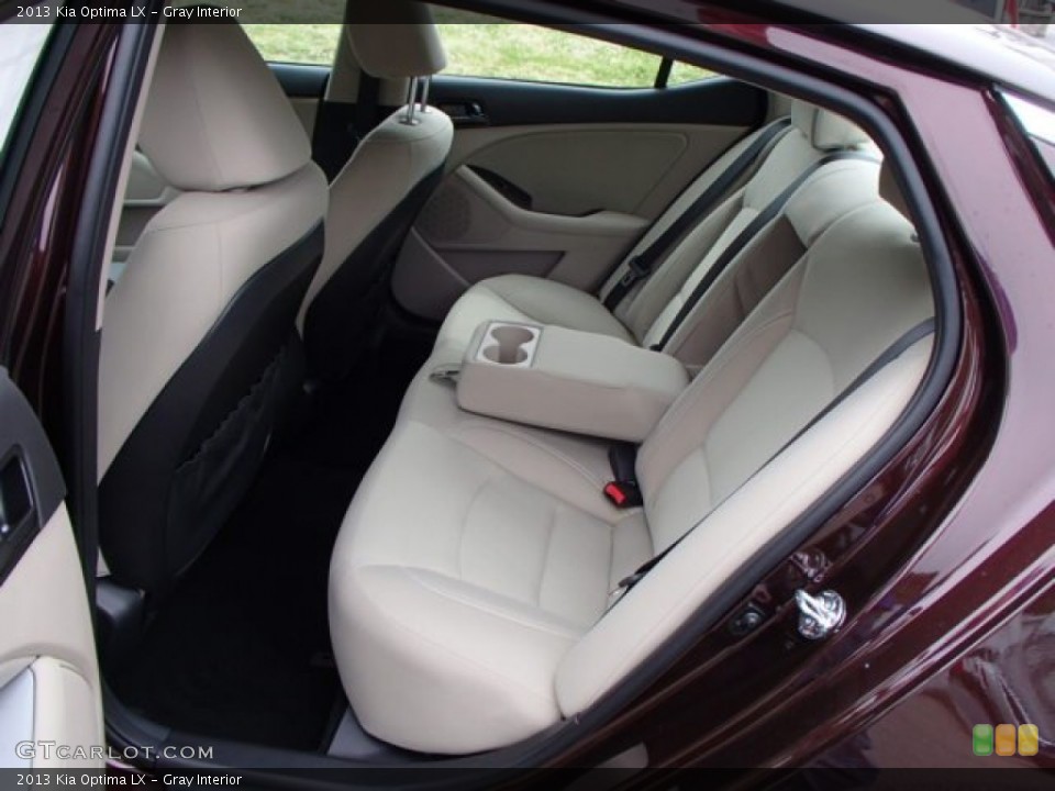 Gray Interior Rear Seat for the 2013 Kia Optima LX #81532961