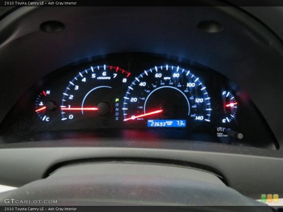 Ash Gray Interior Gauges for the 2010 Toyota Camry LE #81533057