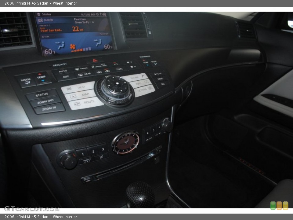 Wheat Interior Controls for the 2006 Infiniti M 45 Sedan #81533245