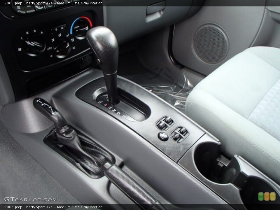 Medium Slate Gray Interior Transmission for the 2005 Jeep Liberty Sport 4x4 #81533380