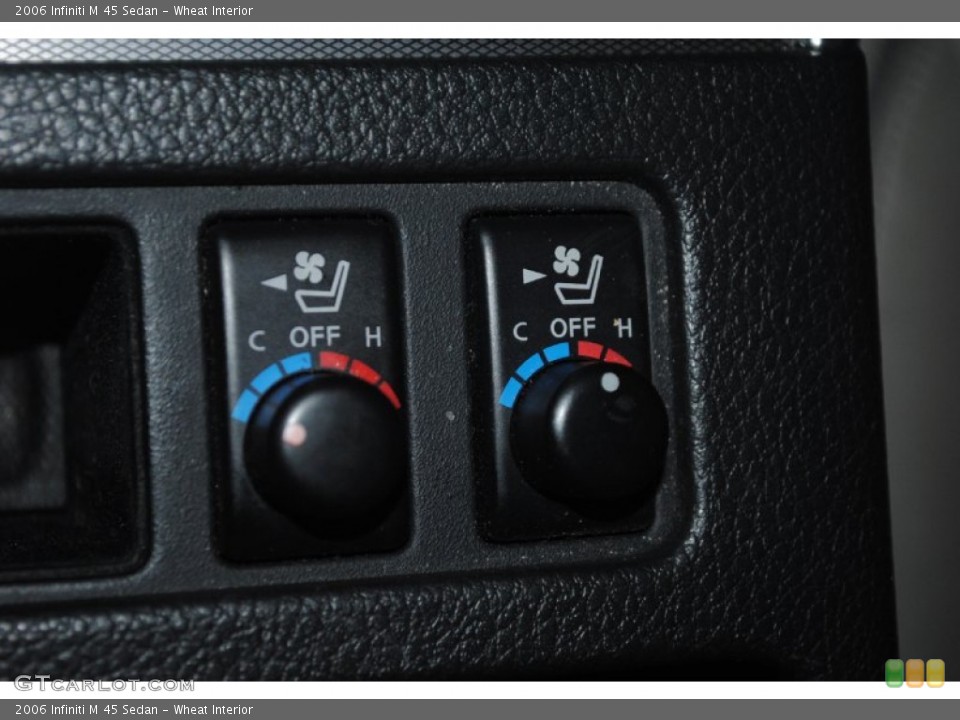 Wheat Interior Controls for the 2006 Infiniti M 45 Sedan #81533458