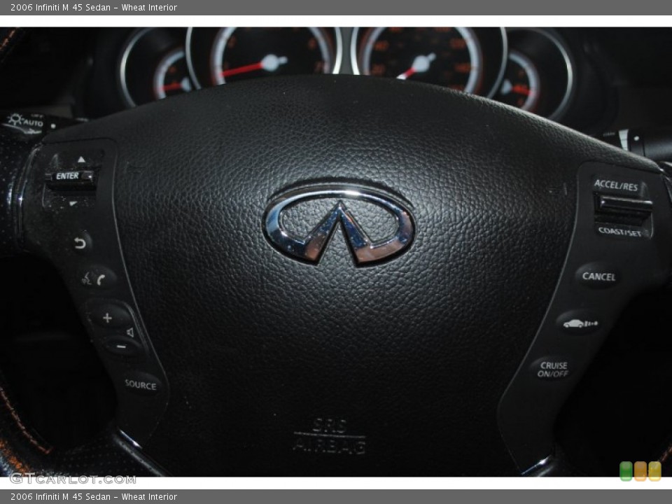 Wheat Interior Controls for the 2006 Infiniti M 45 Sedan #81533489