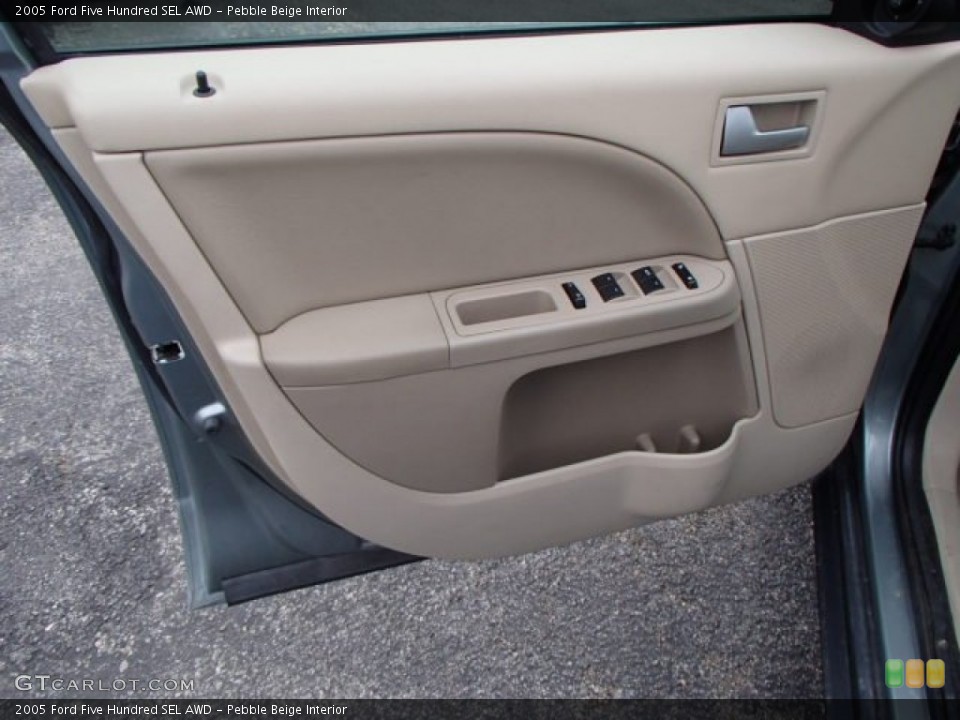 Pebble Beige Interior Door Panel for the 2005 Ford Five Hundred SEL AWD #81533695
