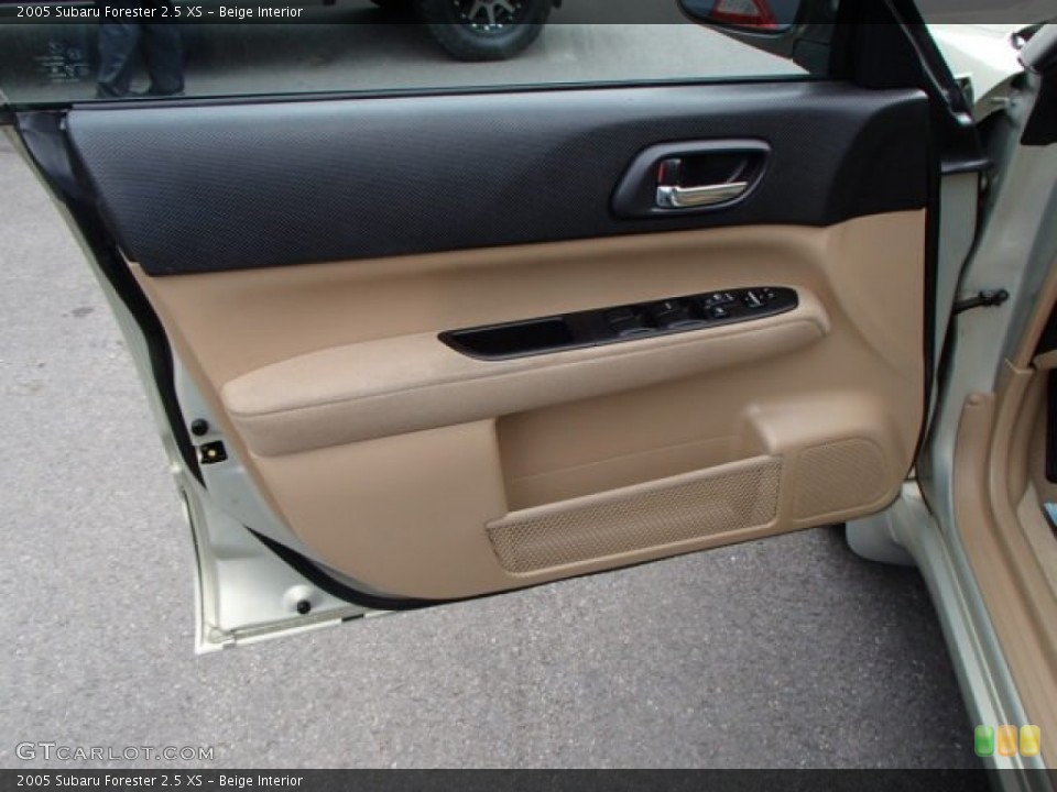 Beige Interior Door Panel for the 2005 Subaru Forester 2.5 XS #81533732