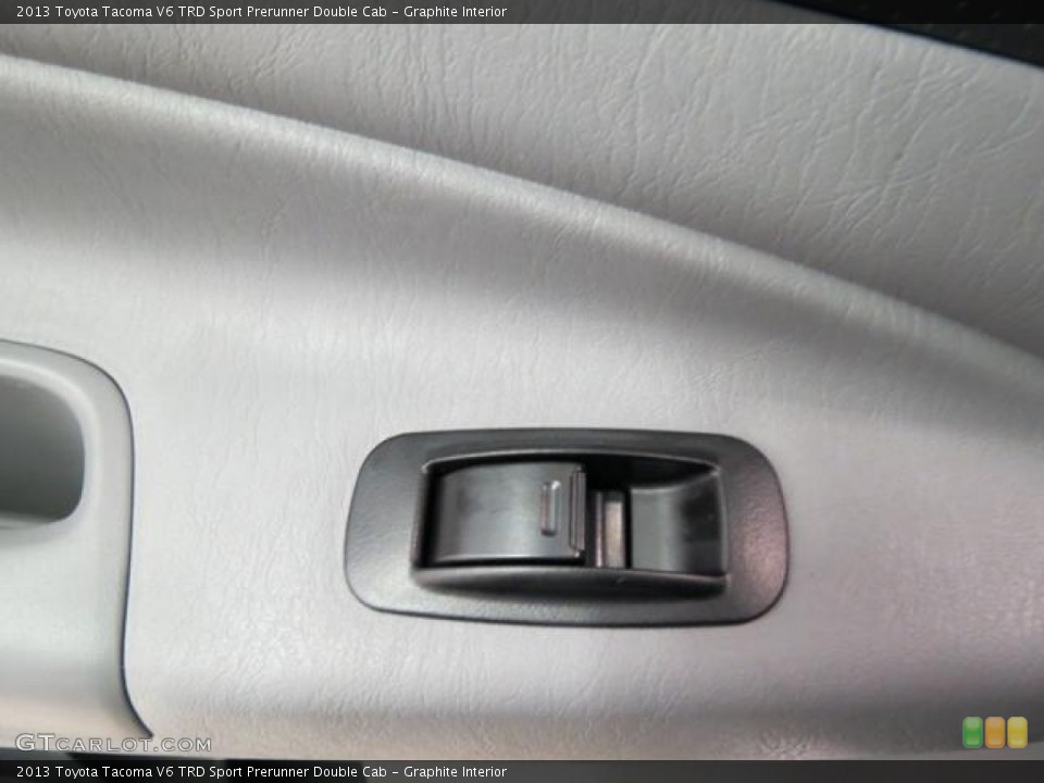 Graphite Interior Controls for the 2013 Toyota Tacoma V6 TRD Sport Prerunner Double Cab #81533993
