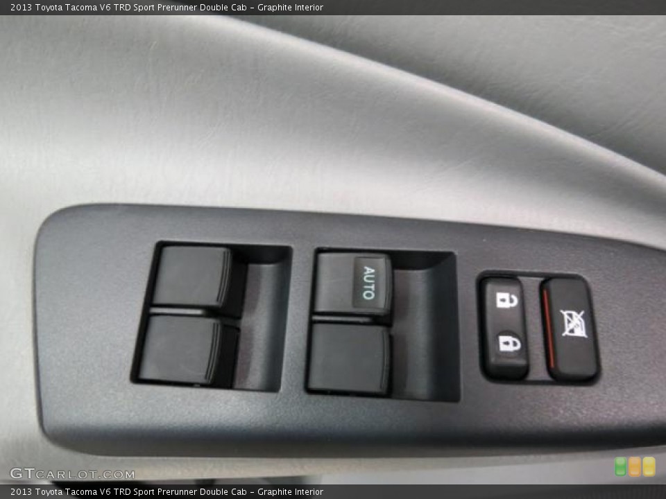Graphite Interior Controls for the 2013 Toyota Tacoma V6 TRD Sport Prerunner Double Cab #81534068