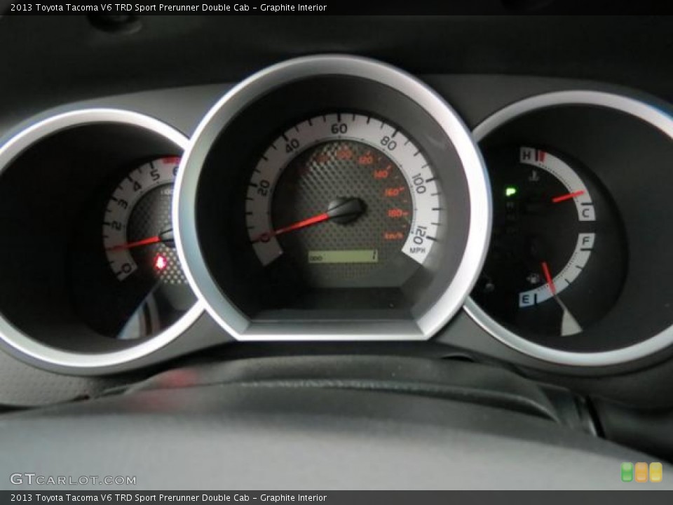 Graphite Interior Gauges for the 2013 Toyota Tacoma V6 TRD Sport Prerunner Double Cab #81534089
