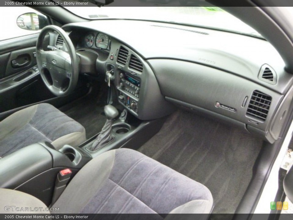 Ebony Interior Dashboard for the 2005 Chevrolet Monte Carlo LS #81535760
