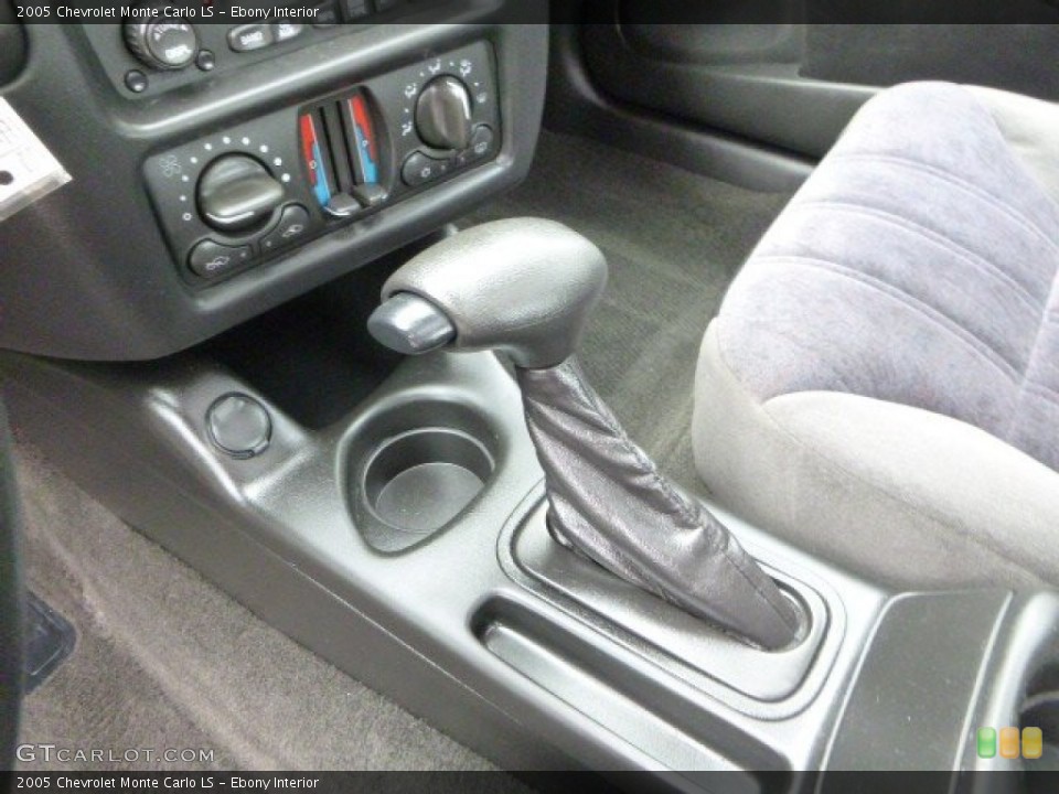 Ebony Interior Transmission for the 2005 Chevrolet Monte Carlo LS #81535916