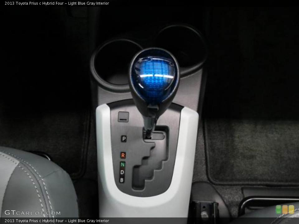 Light Blue Gray Interior Transmission for the 2013 Toyota Prius c Hybrid Four #81537098