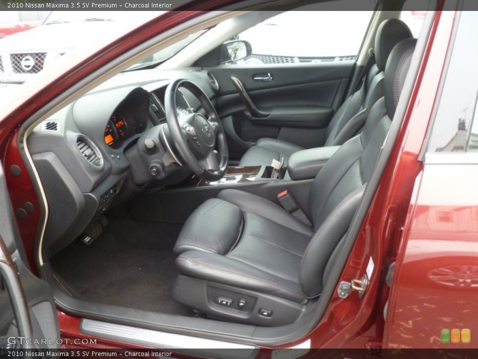 Charcoal Interior Photo for the 2010 Nissan Maxima 3.5 SV Premium #81537721