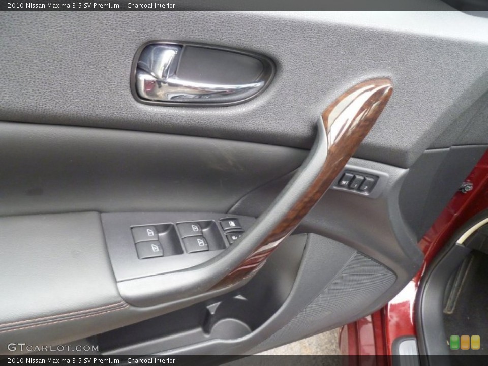 Charcoal Interior Controls for the 2010 Nissan Maxima 3.5 SV Premium #81537769
