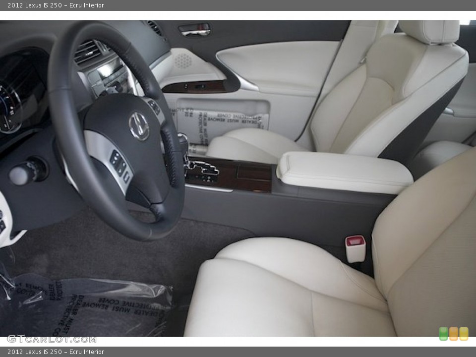 Ecru Interior Photo for the 2012 Lexus IS 250 #81538685