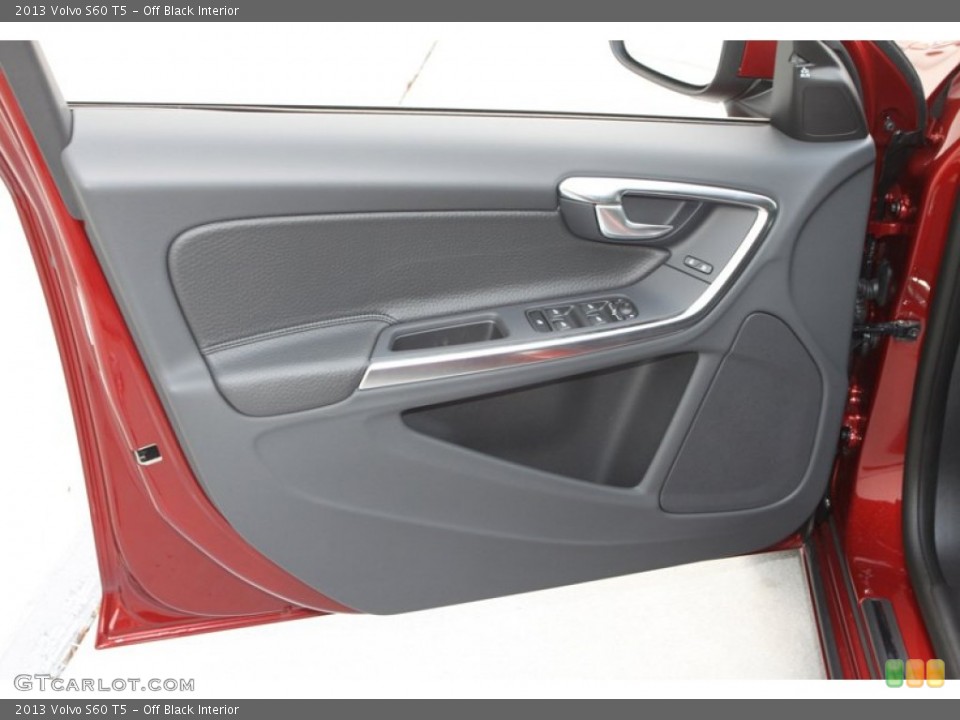 Off Black Interior Door Panel for the 2013 Volvo S60 T5 #81540903