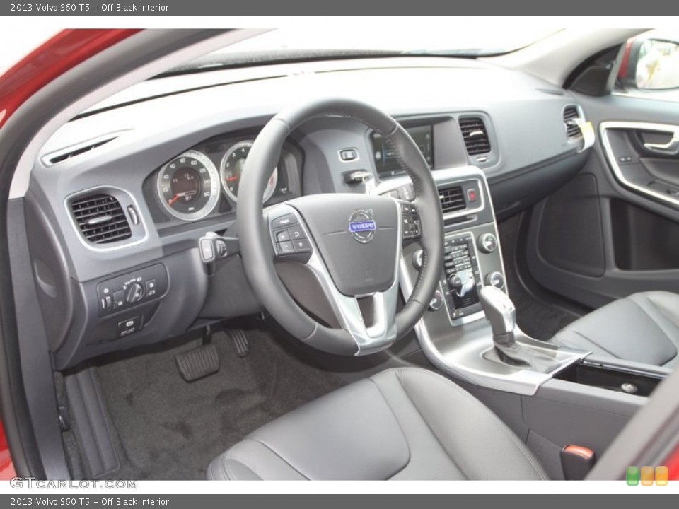 Off Black Interior Dashboard for the 2013 Volvo S60 T5 #81540930