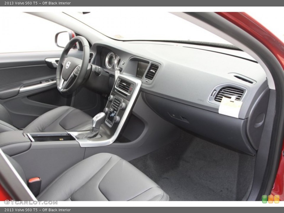 Off Black Interior Dashboard for the 2013 Volvo S60 T5 #81541173