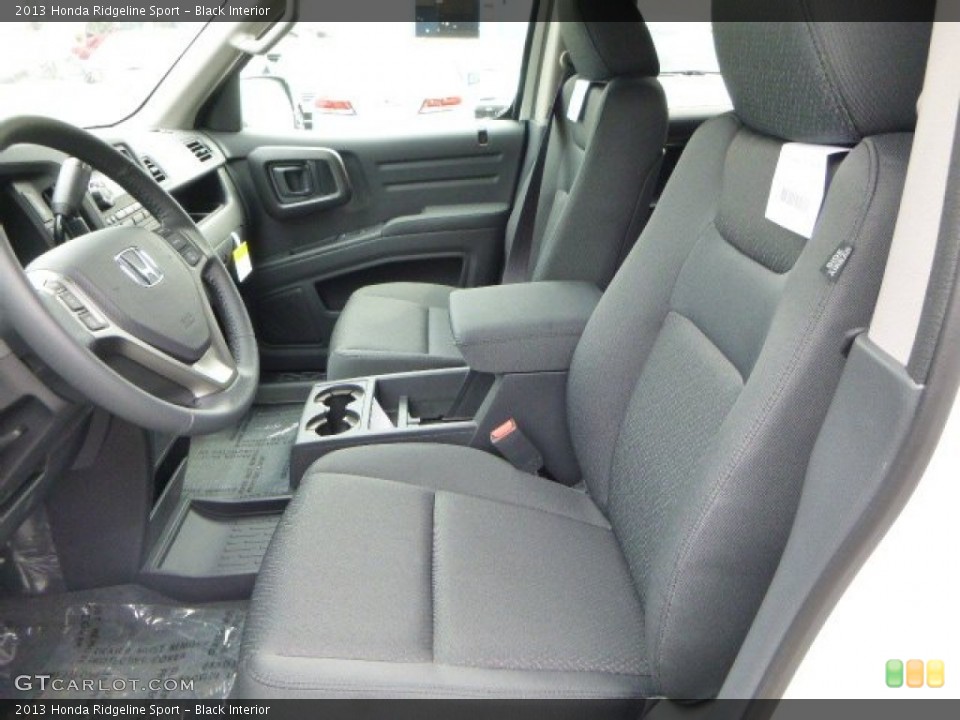 Black Interior Front Seat for the 2013 Honda Ridgeline Sport #81542982
