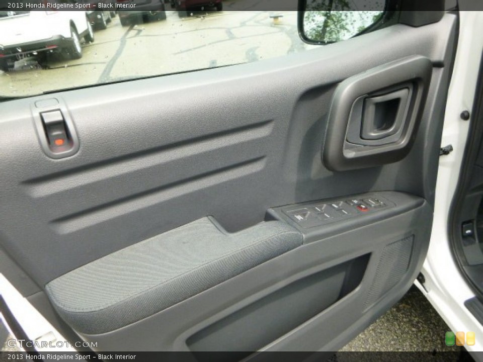 Black Interior Door Panel for the 2013 Honda Ridgeline Sport #81543075