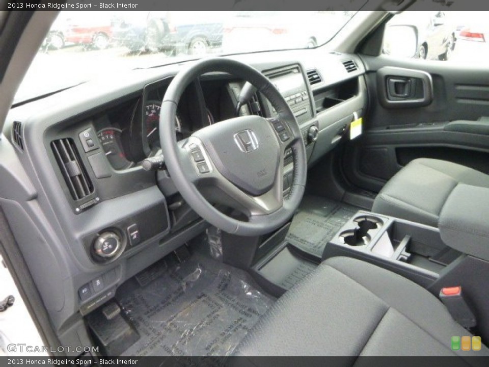Black Interior Prime Interior for the 2013 Honda Ridgeline Sport #81543096