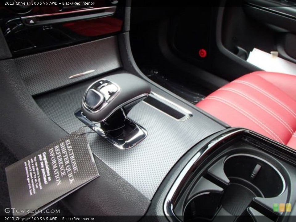 Black/Red Interior Transmission for the 2013 Chrysler 300 S V6 AWD #81543780