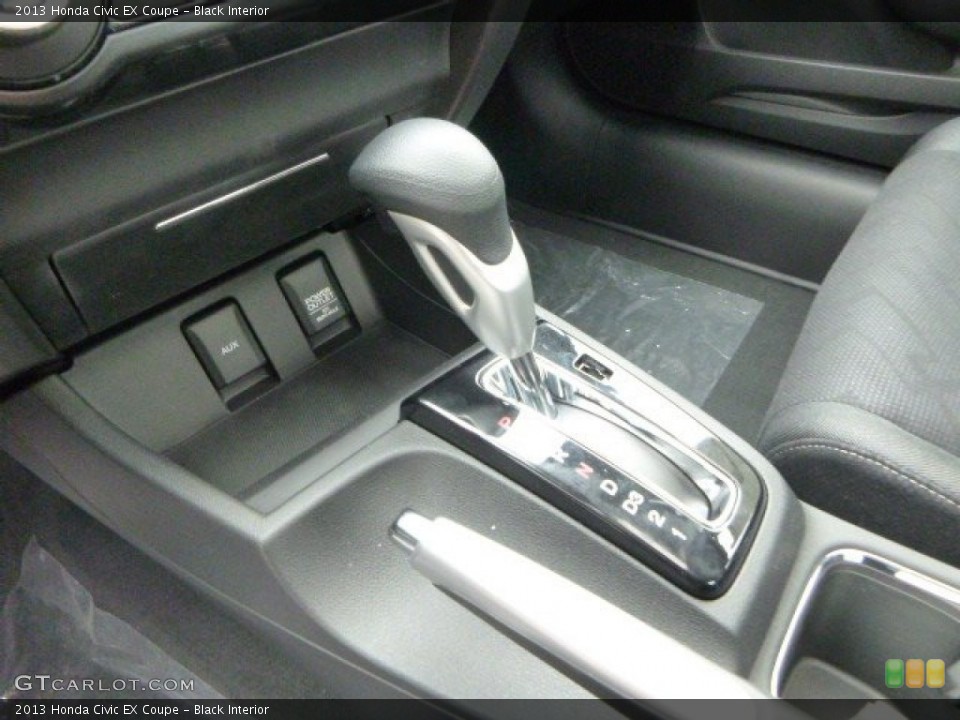 Black Interior Transmission for the 2013 Honda Civic EX Coupe #81544009