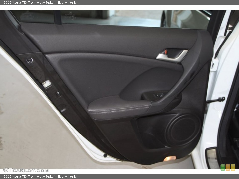 Ebony Interior Door Panel for the 2012 Acura TSX Technology Sedan #81545582